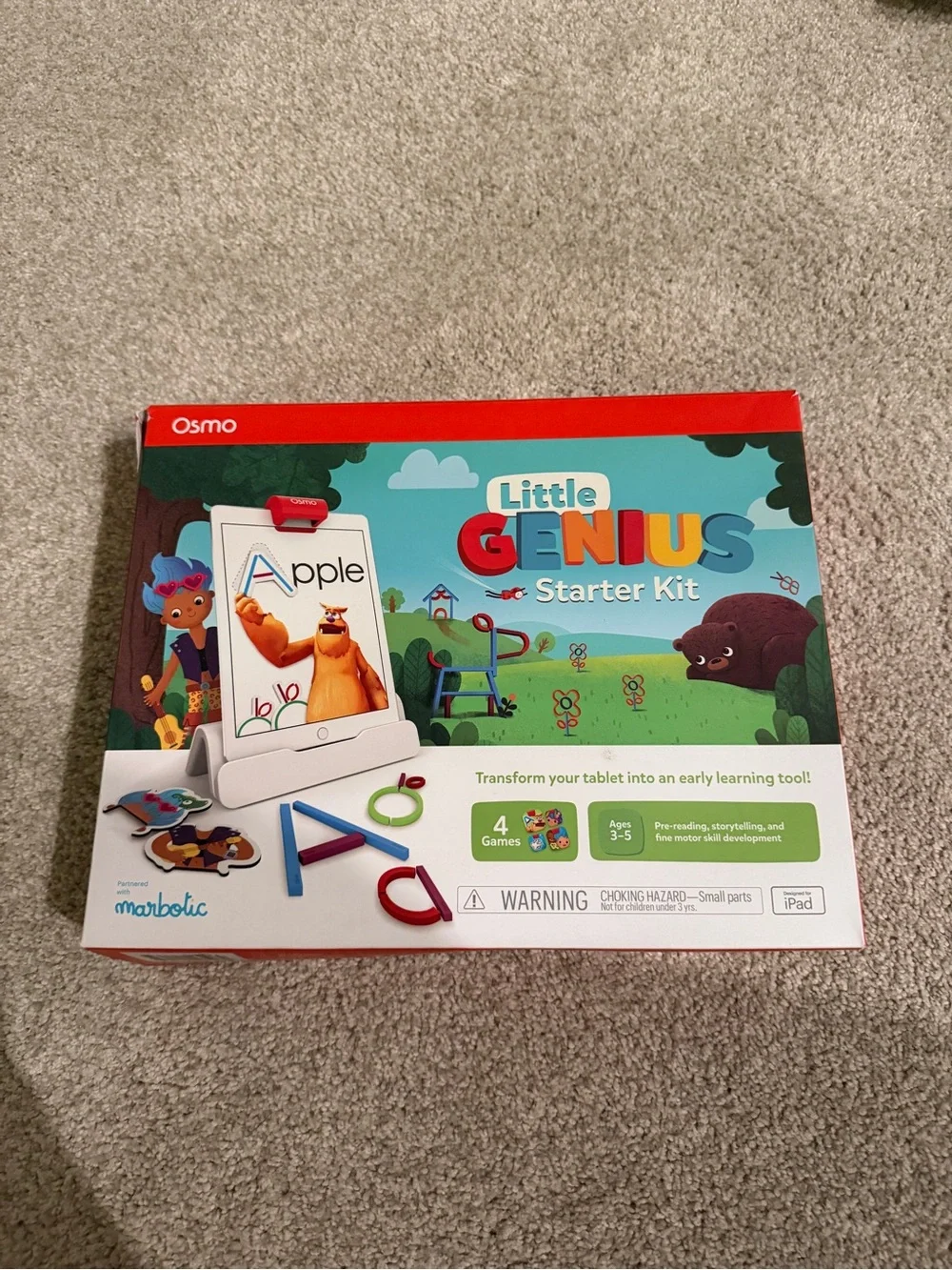 Osmo Little Genius Starter Kit - Multicolor Kids Learning Toy